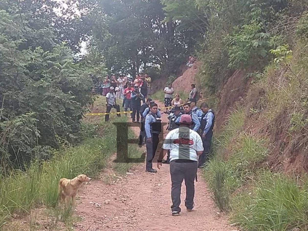 A machetazos y disparos matan a un hombre en cerro de colonia Nueva Suyapa