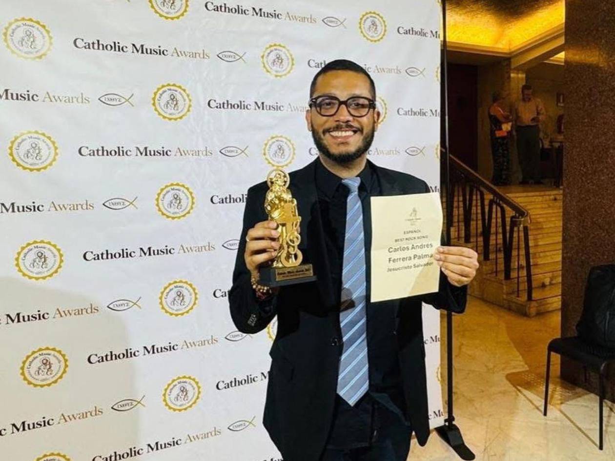 Hondureño gana premio en los Catholic Music Awards 2025