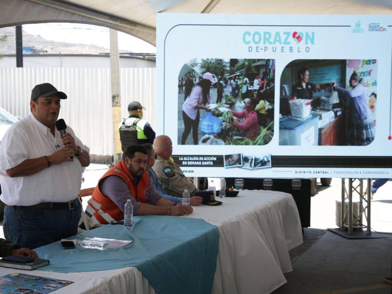 Alcaldía del Distrito Central trabajará en Semana Santa en obras viales