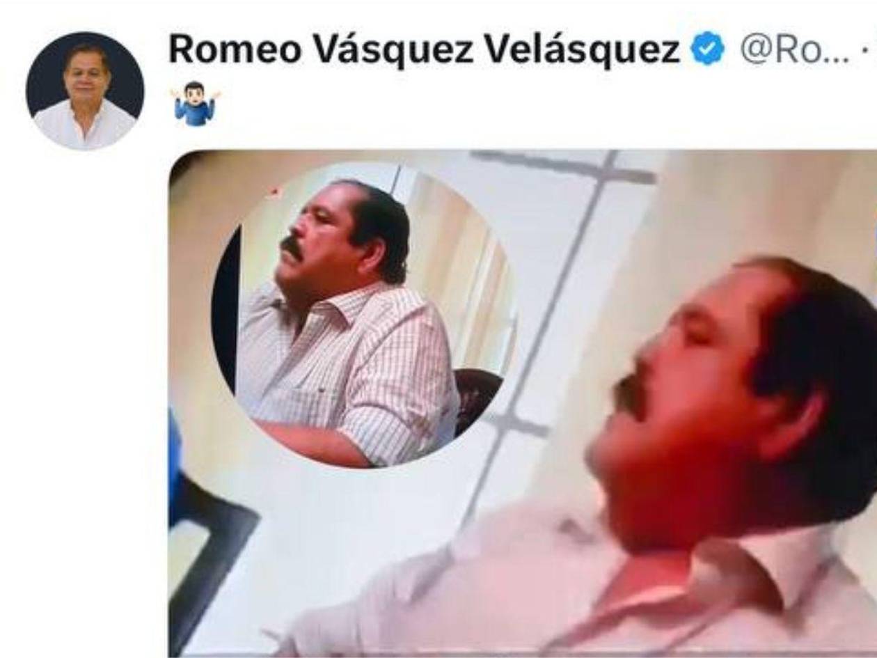 Tras su inclusión en la lista de los más buscados, Romeo Vásquez responde con narcovideo de Carlos Zelaya