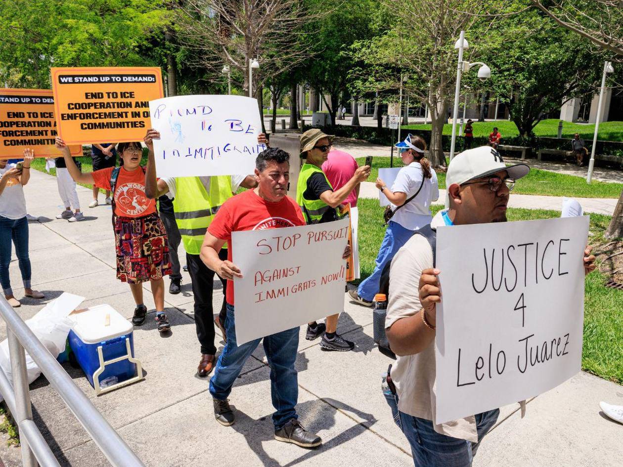 Grupos se movilizan en Florida contra una de las mayores leyes antiinmigrantes de EE UU