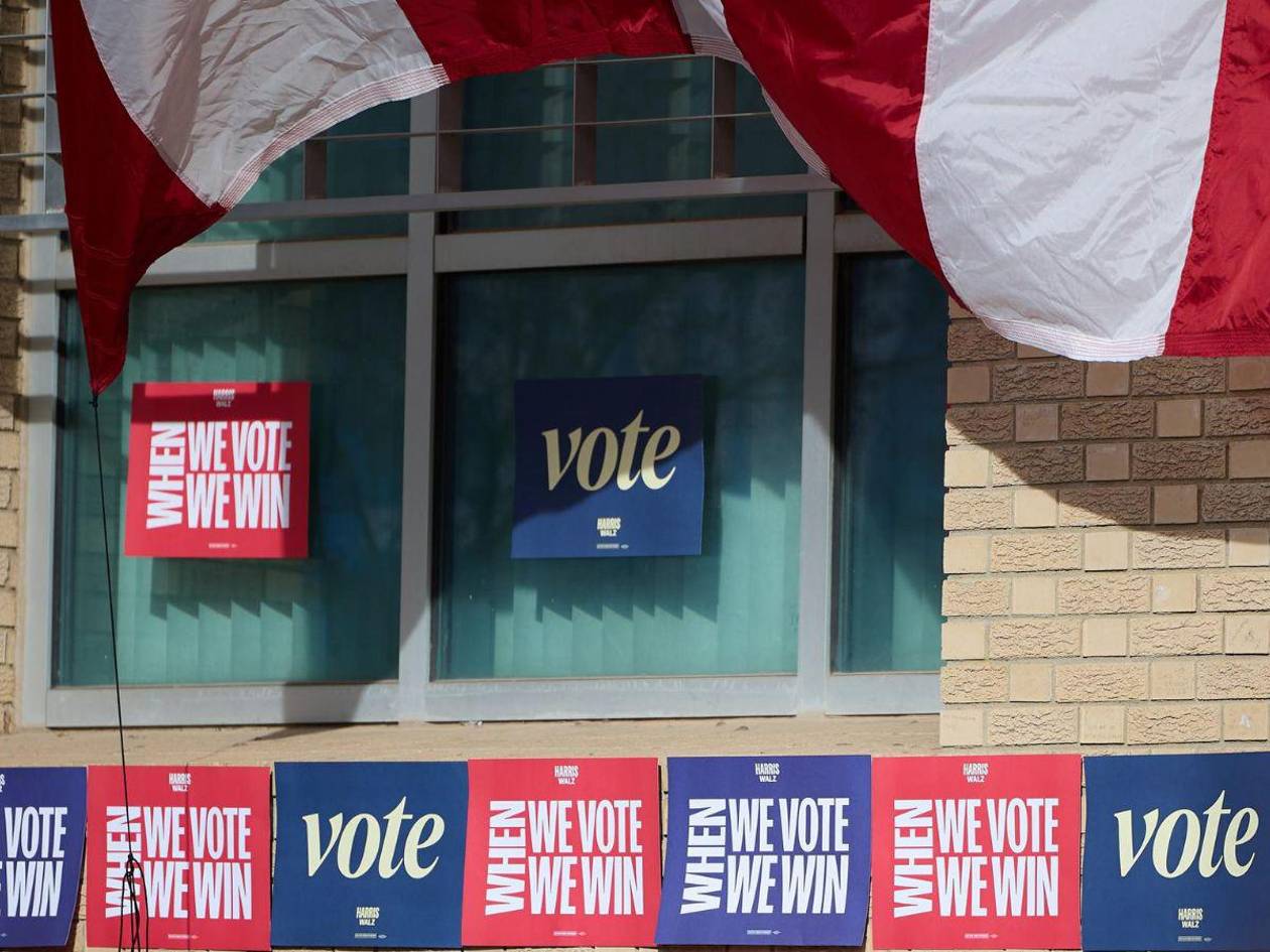 Estados Unidos blinda centros de votación con drones y cristales antibalas