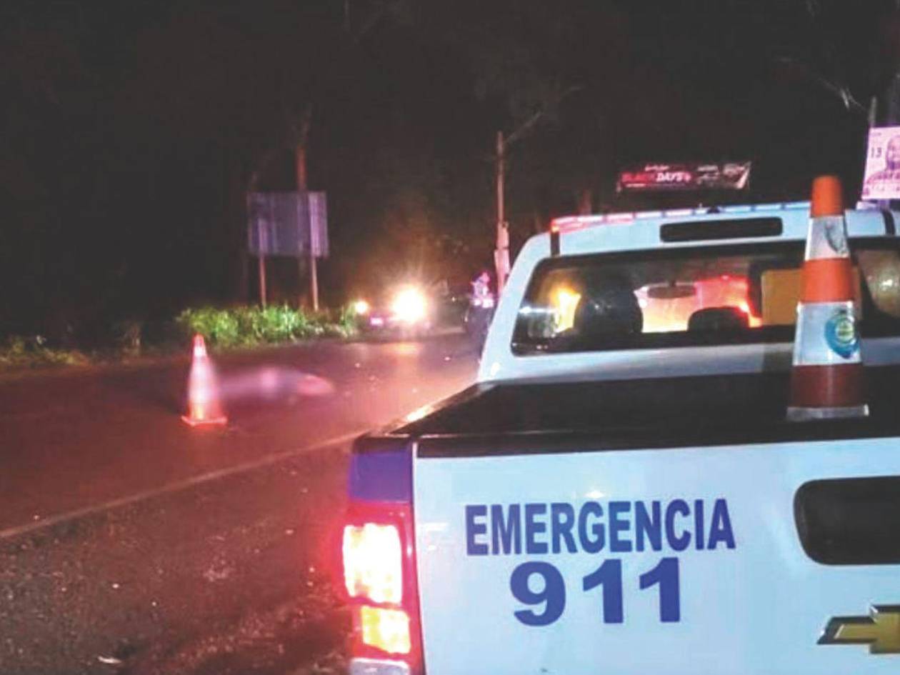 Dos muertos y dos heridos en diferentes accidentes de tránsito en Honduras