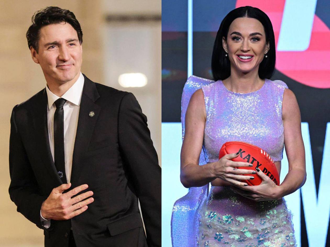 Justin Trudeau fue visto junto a su hija en concierto de Katy Perry