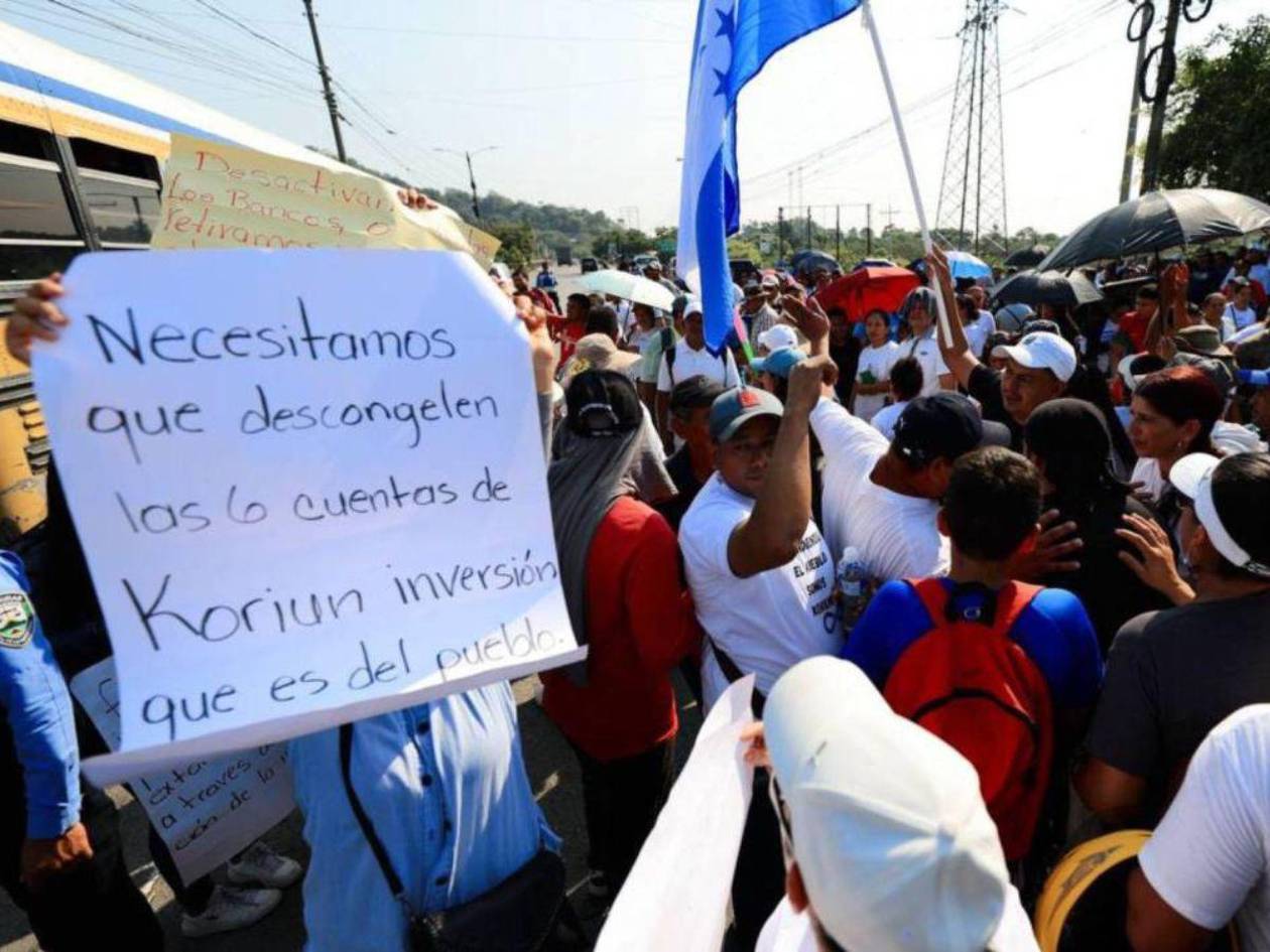 Cuestionan proyecto de ley del gobierno para afectados de Koriun