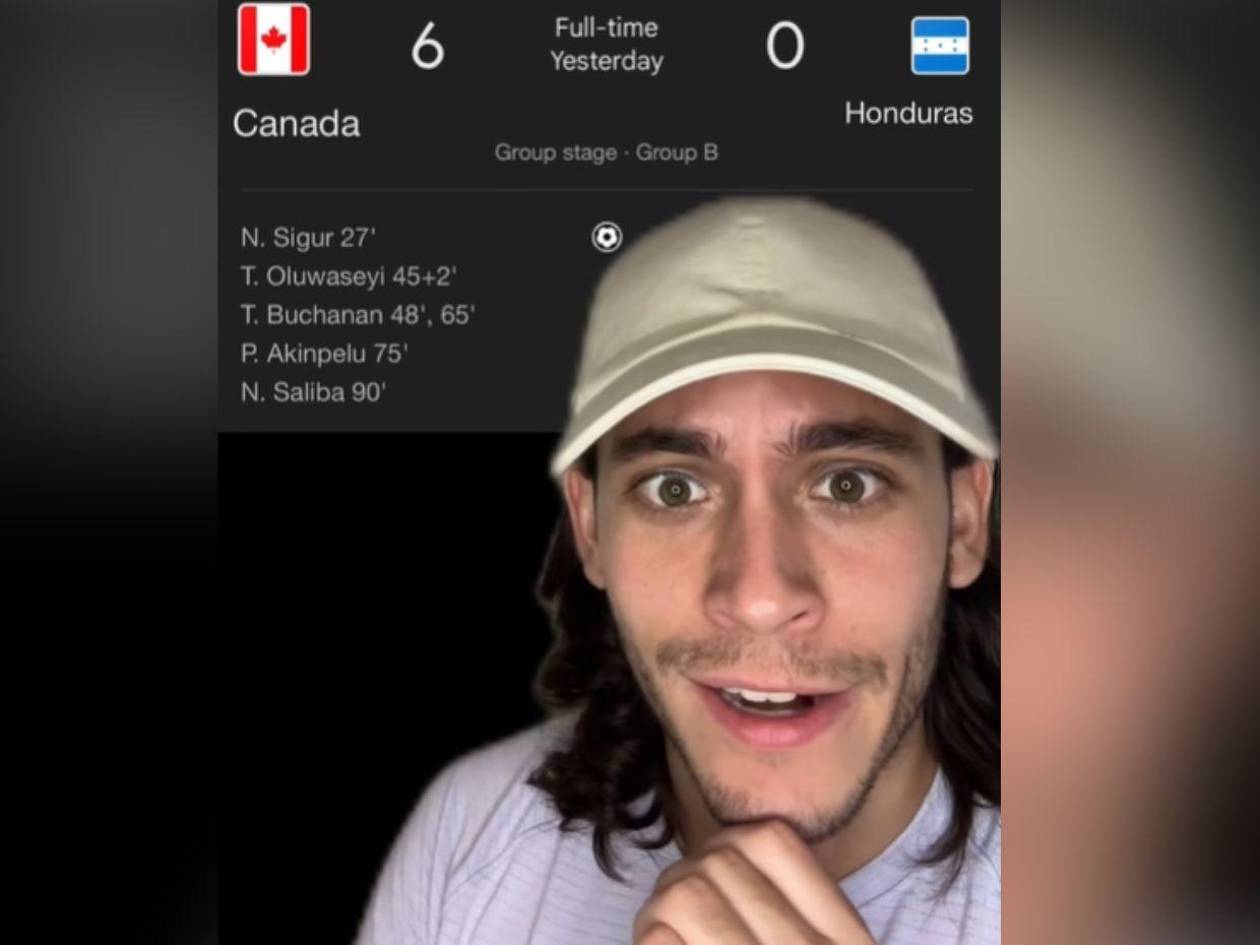 ¿Decepcionado? Así reaccionó Carlos Eduardo Espina a la goleada de 6-0 de Canadá a Honduras