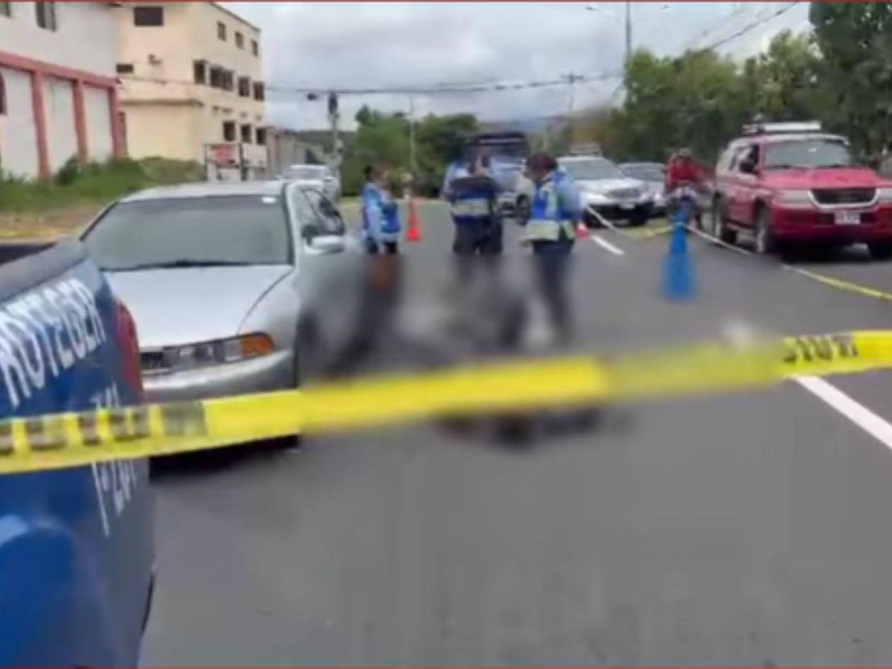 Motociclista muere en accidente en el anillo periférico de la capital
