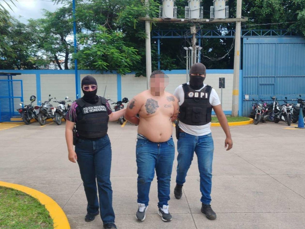 Capturan a El Killer, presunto integrante de la MS-13, en la colonia Smith