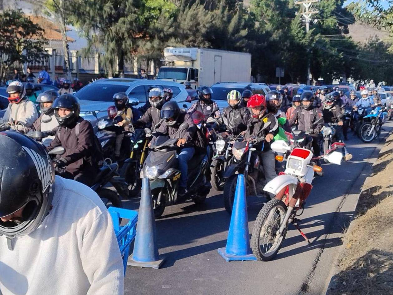 ¿Cómo está el tráfico este jueves 27 de febrero en la capital de Honduras?