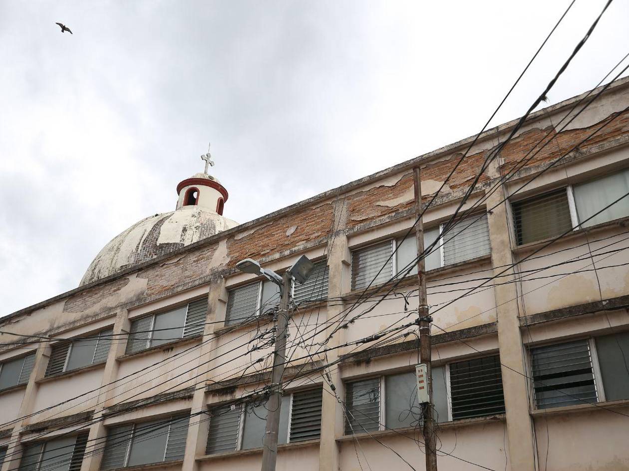 Histórica iglesia Los Dolores de Tegucigalpa se deteriora por falta de restauración