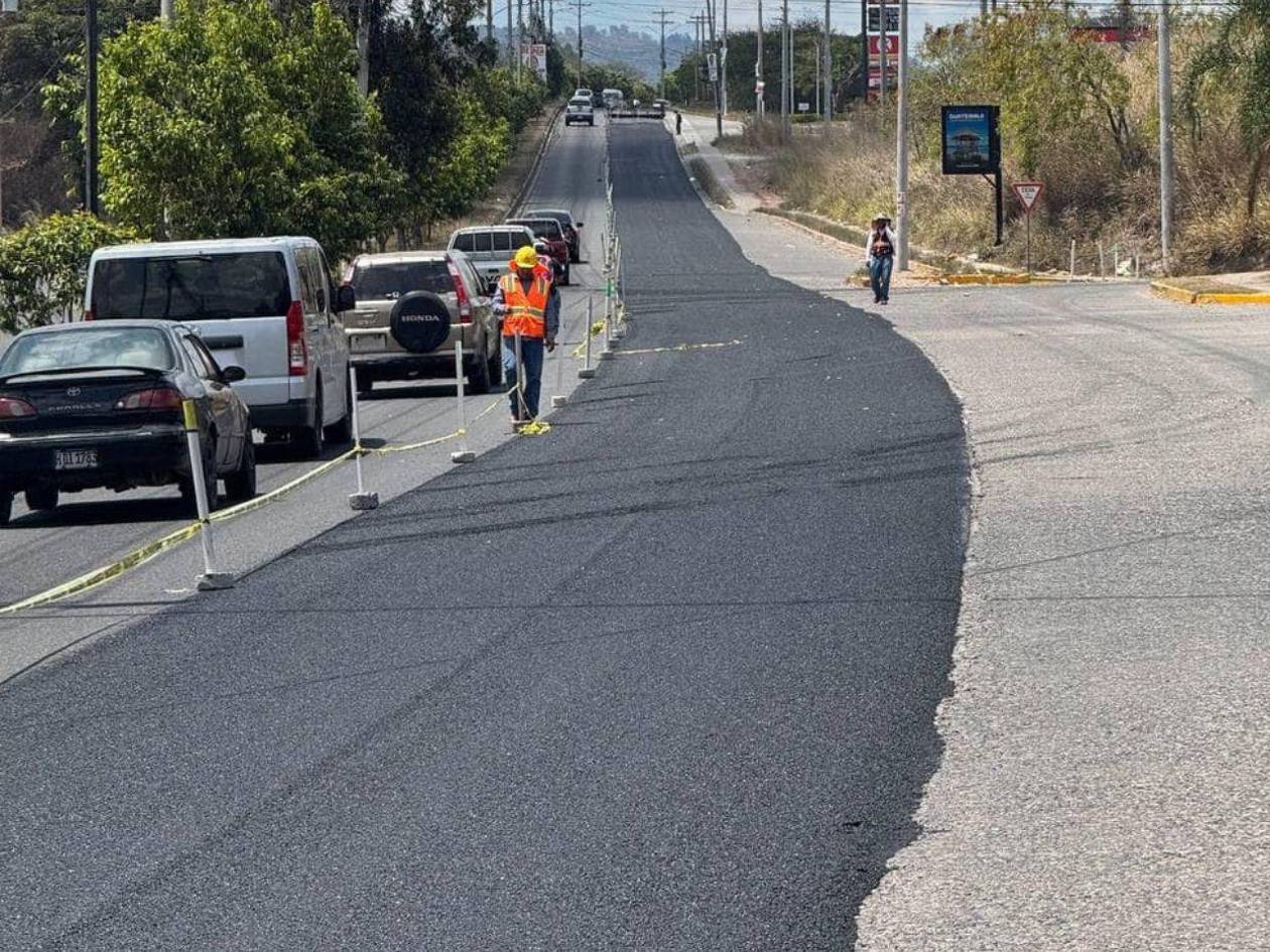 El anillo periférico recibe microcarpeta asfáltica para mejorar circulación vial