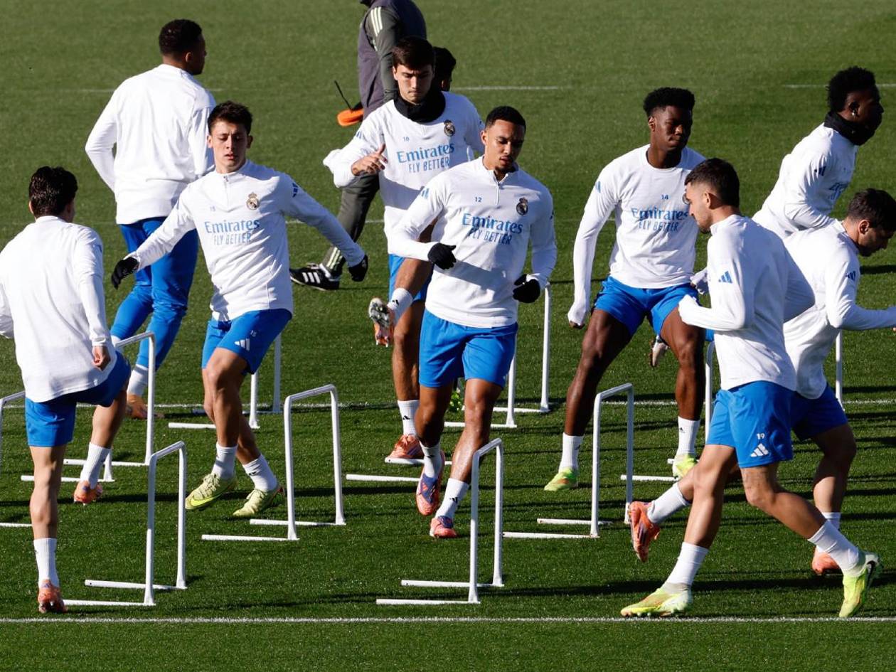 Cinco bajas en convocatoria del Real Madrid para partido ante Olympiacos