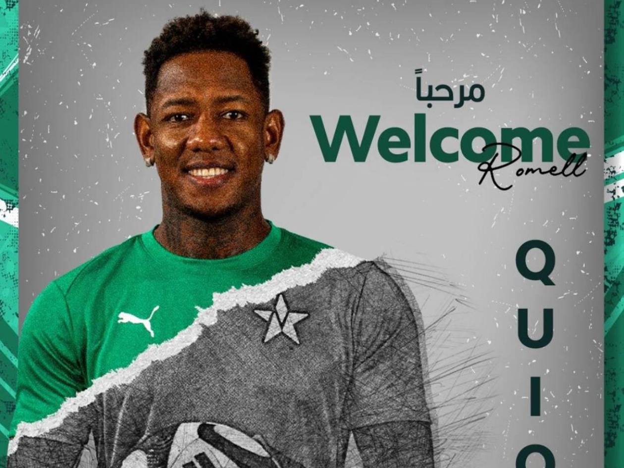 Romell Quioto es presentado de manera oficial por su equipo Al-Najma de Arabia Saudita