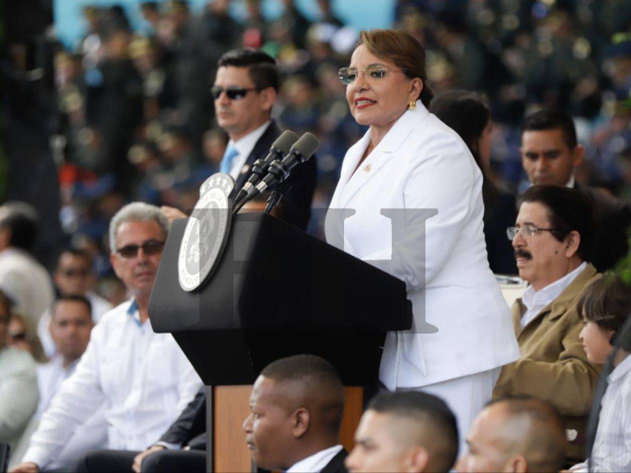 El mensaje de la presidenta Xiomara Castro durante desfiles patrios 2025: Nuestra verdadera independencia aún está pendiente