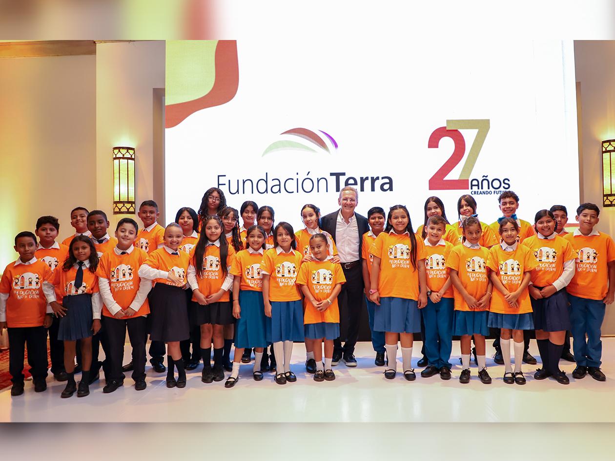 Fundación Terra celebra su 27 aniversario “creando futuro” en Centroamérica