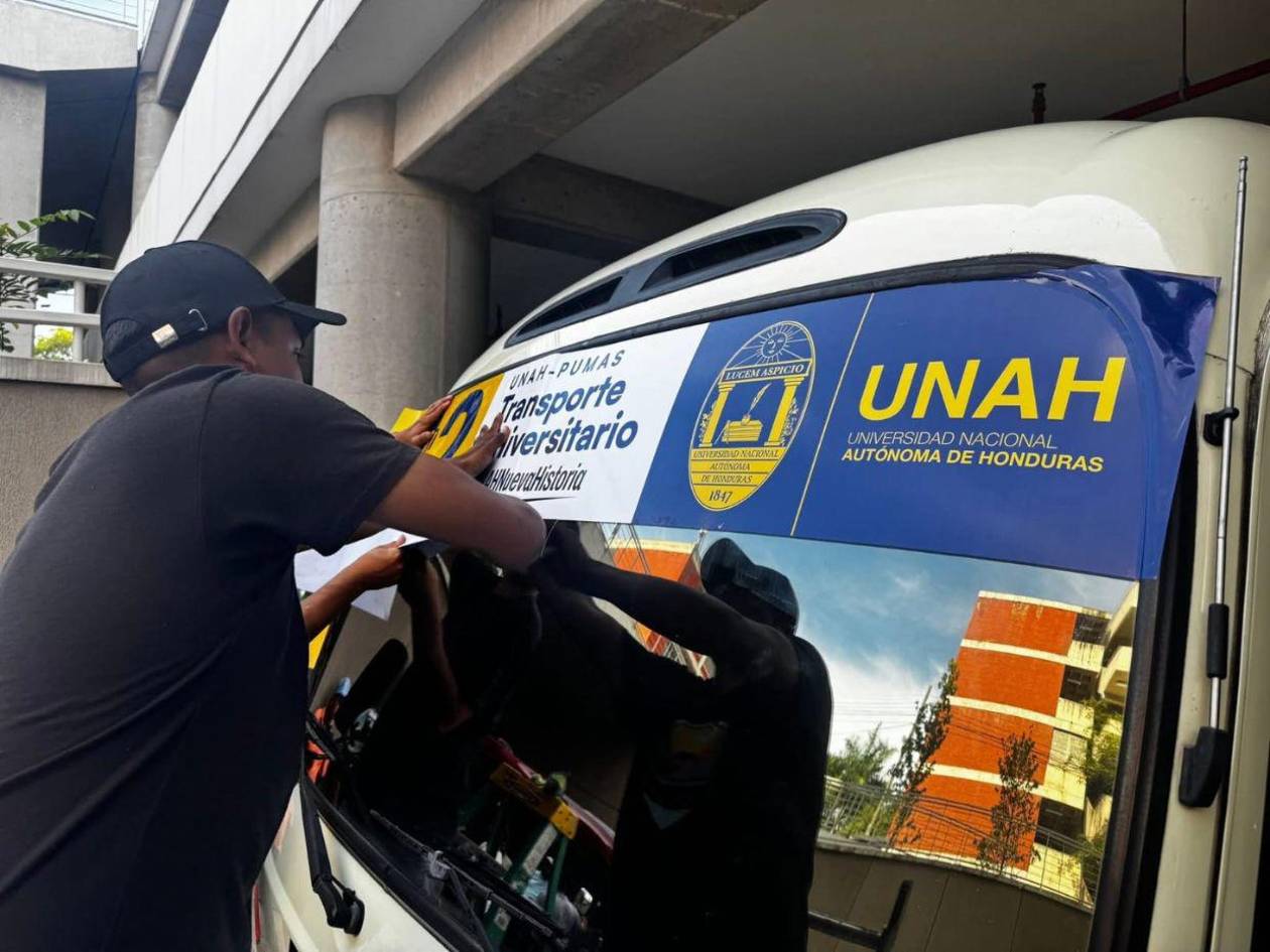 UNAH inicia transporte gratuito este lunes en Tegucigalpa: ¿Cuáles son las rutas?