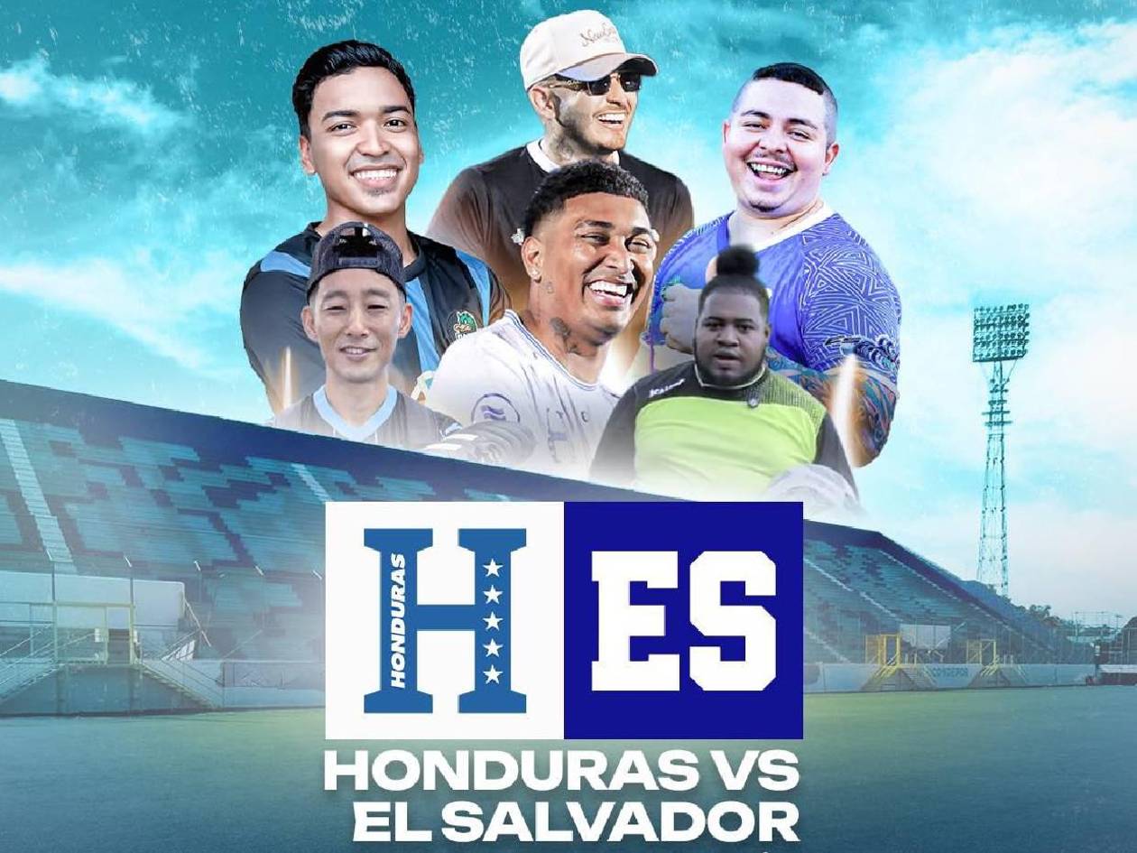 ¡Oficial! Anuncian precios de los boletos para el partido de tiktokers Honduras vs El Salvador