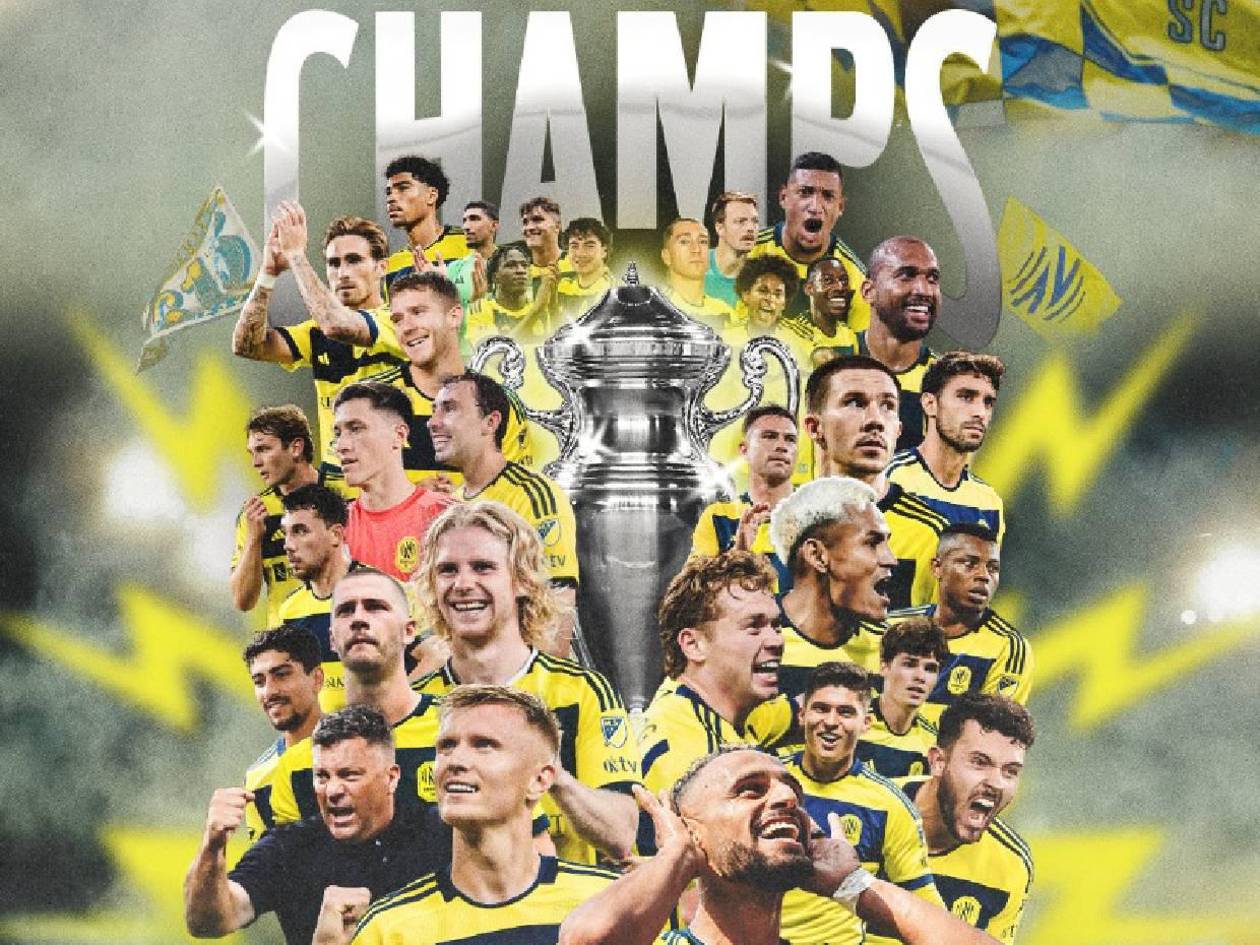 Andy Najar y Bryan Acosta son campeones de la US Open Cup con Nashville SC
