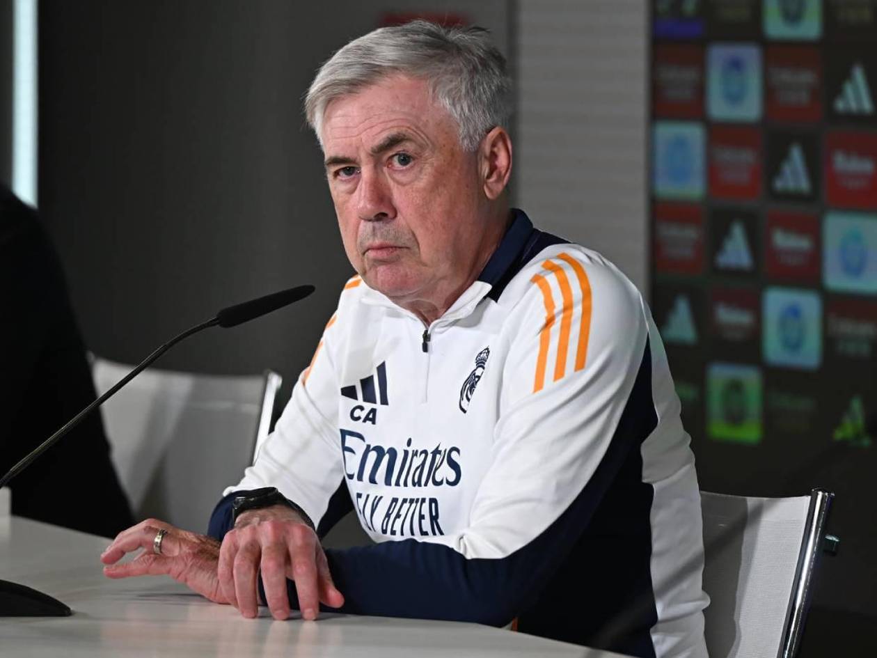 Carlo Ancelotti confirma otro jugador de baja en el Real Madrid