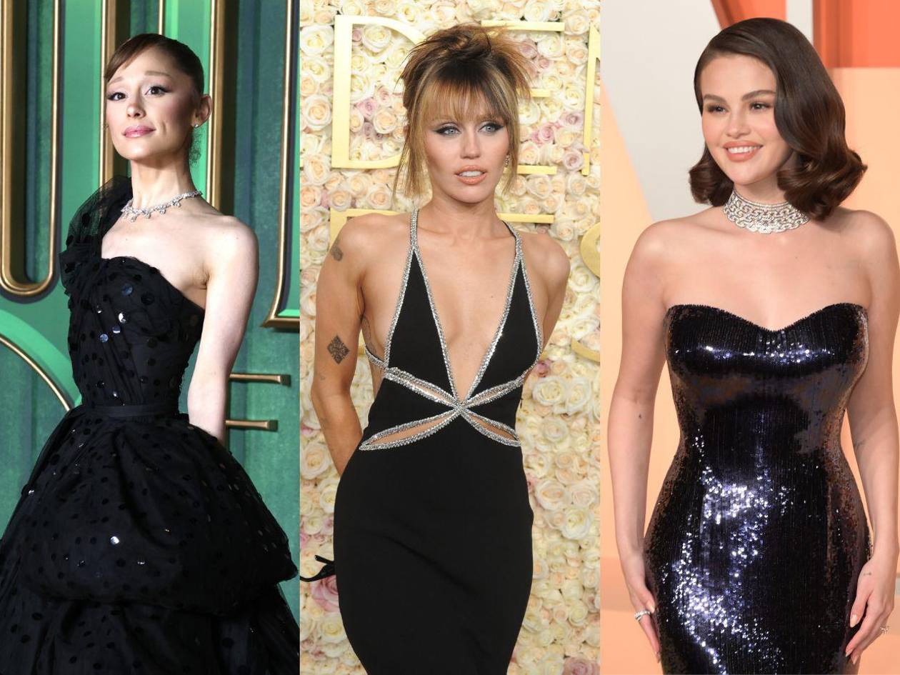 Ariana Grande, Miley Cyrus y Selena Gomez, de nuevo hacia los Globos de Oro