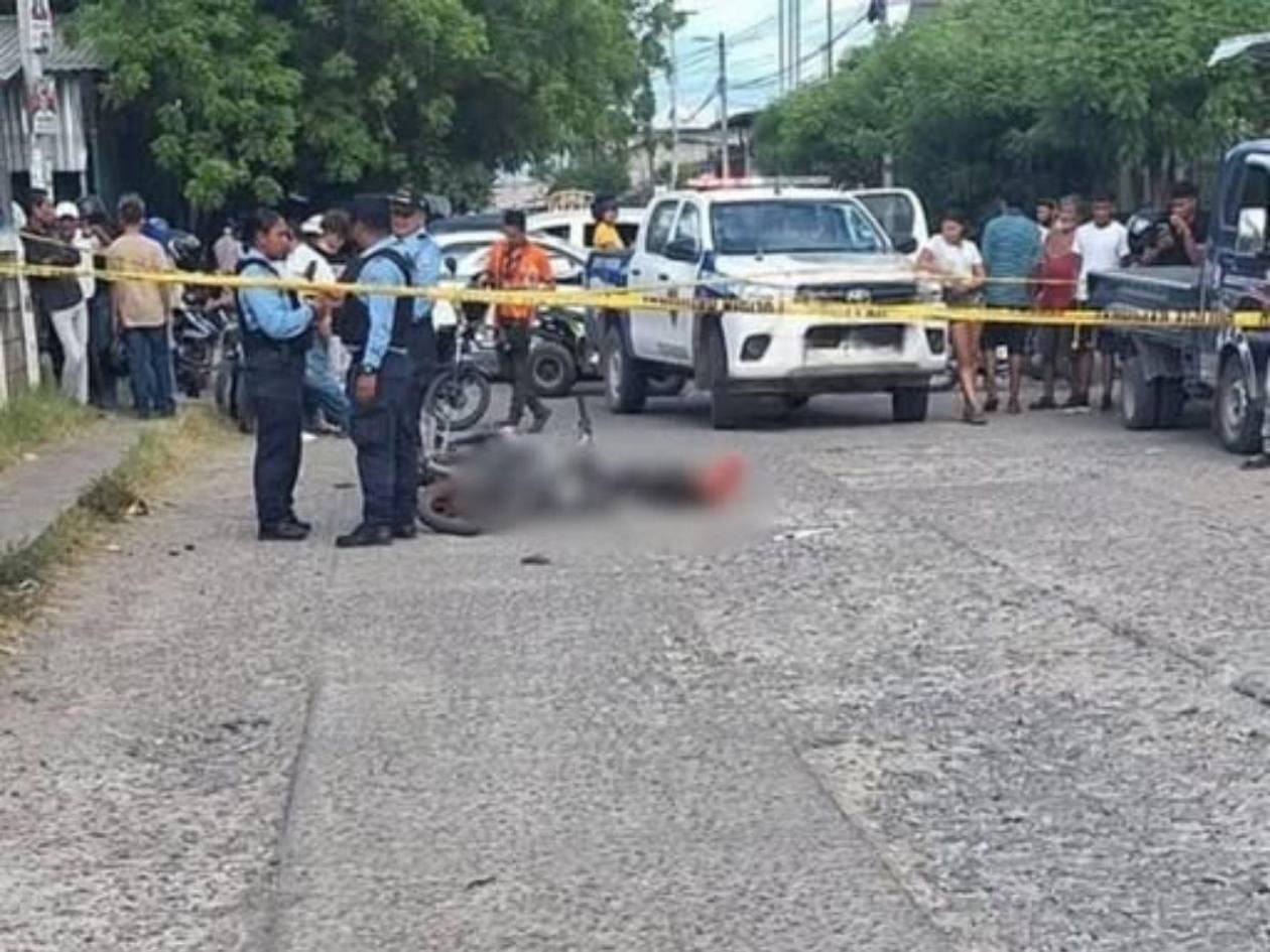 Matan a joven motociclista en el barrio La Libertad en Choluteca