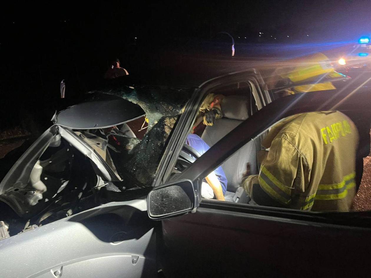 Tres personas mueren en fatal accidente de tránsito en la CA-5