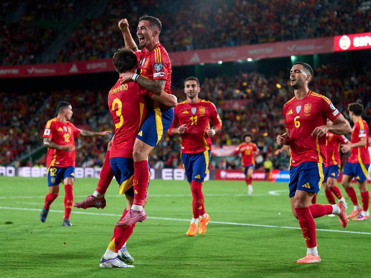 España venció a Georgia en la eliminatoria europea y encarrila su clasificación al Mundial 2026