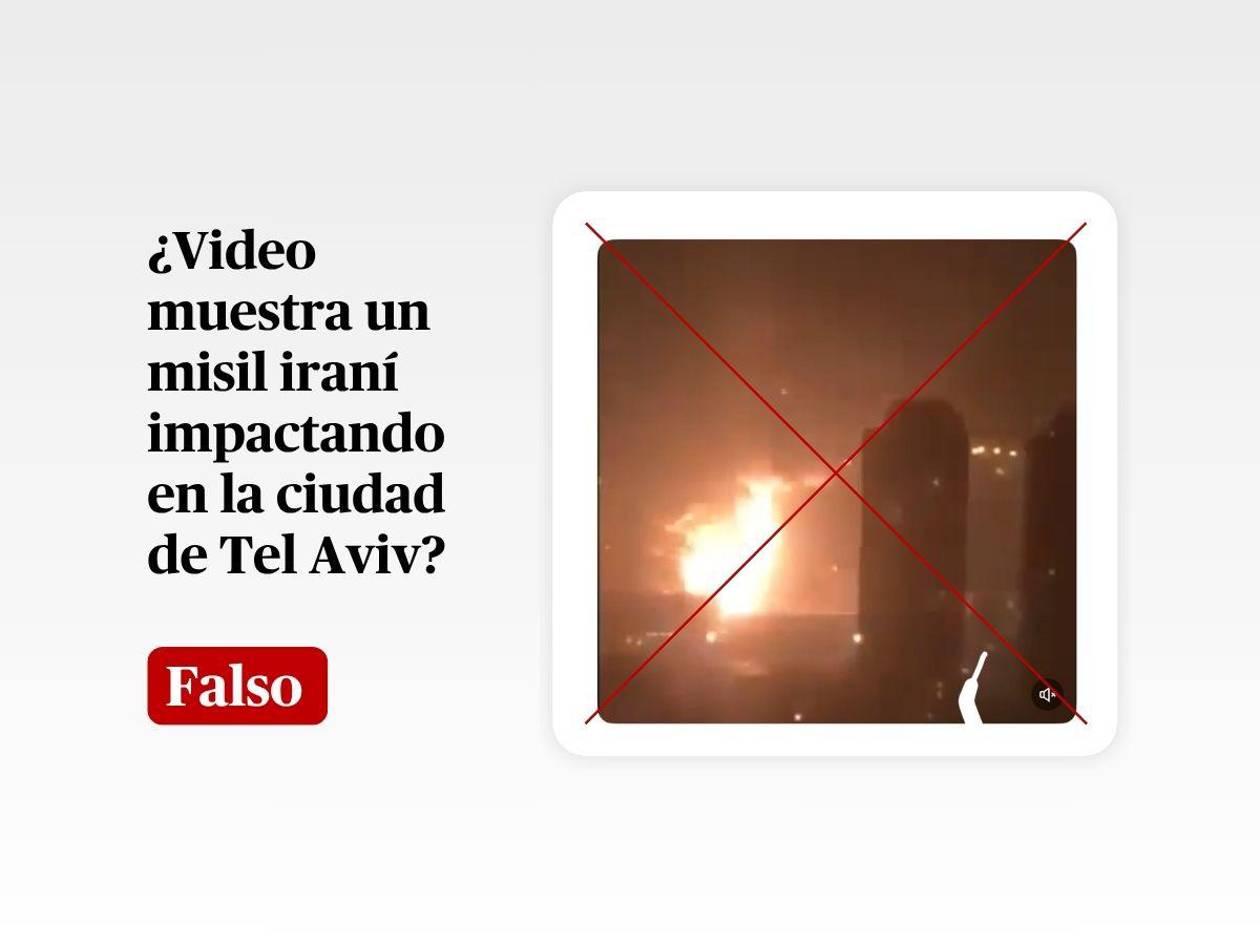 Video no muestra un ataque en Tel Aviv, sino una explosión en China en 2015