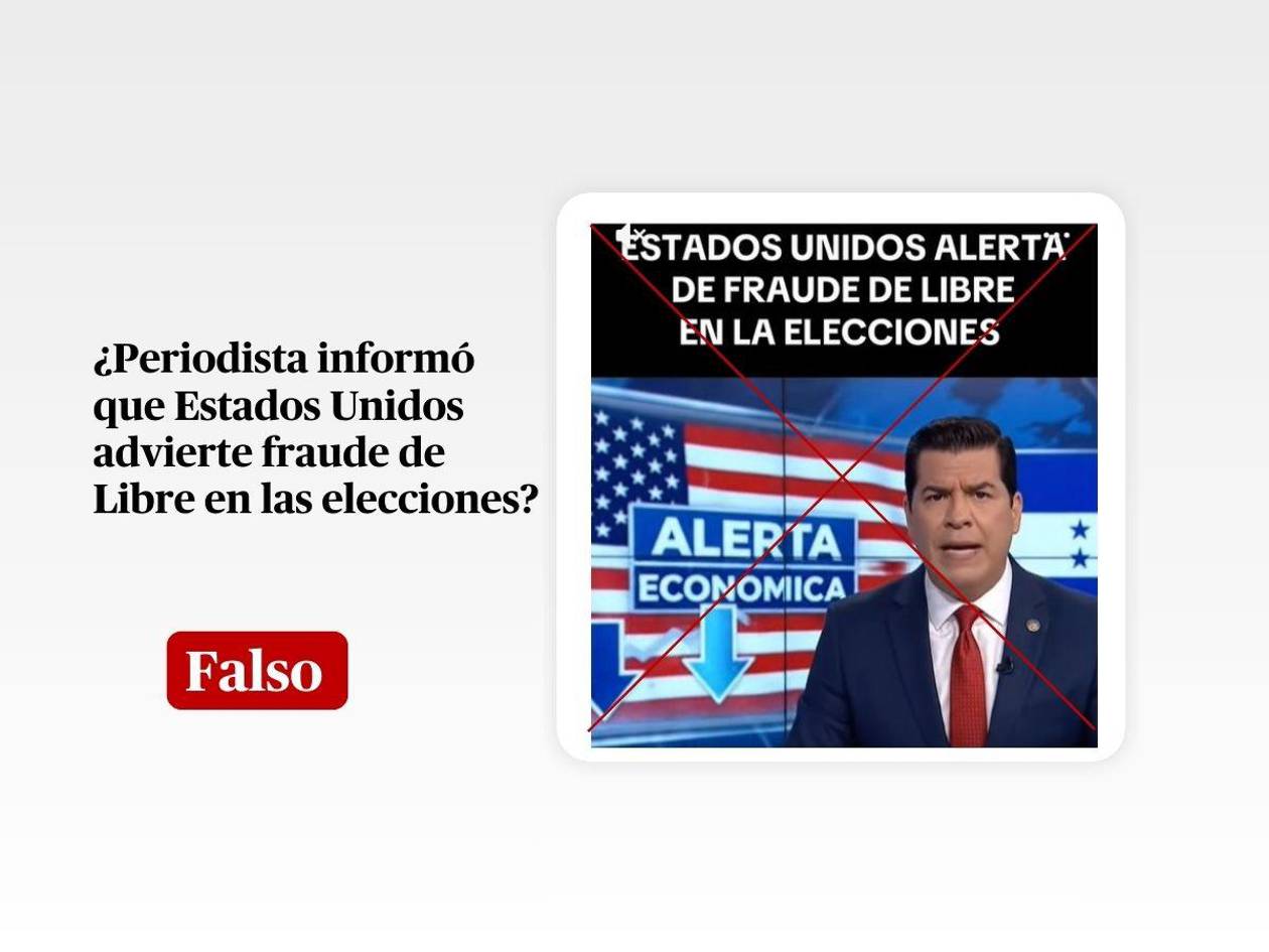 No es un periodista advirtiendo de un fraude de Libre en las elecciones, es un deepfake