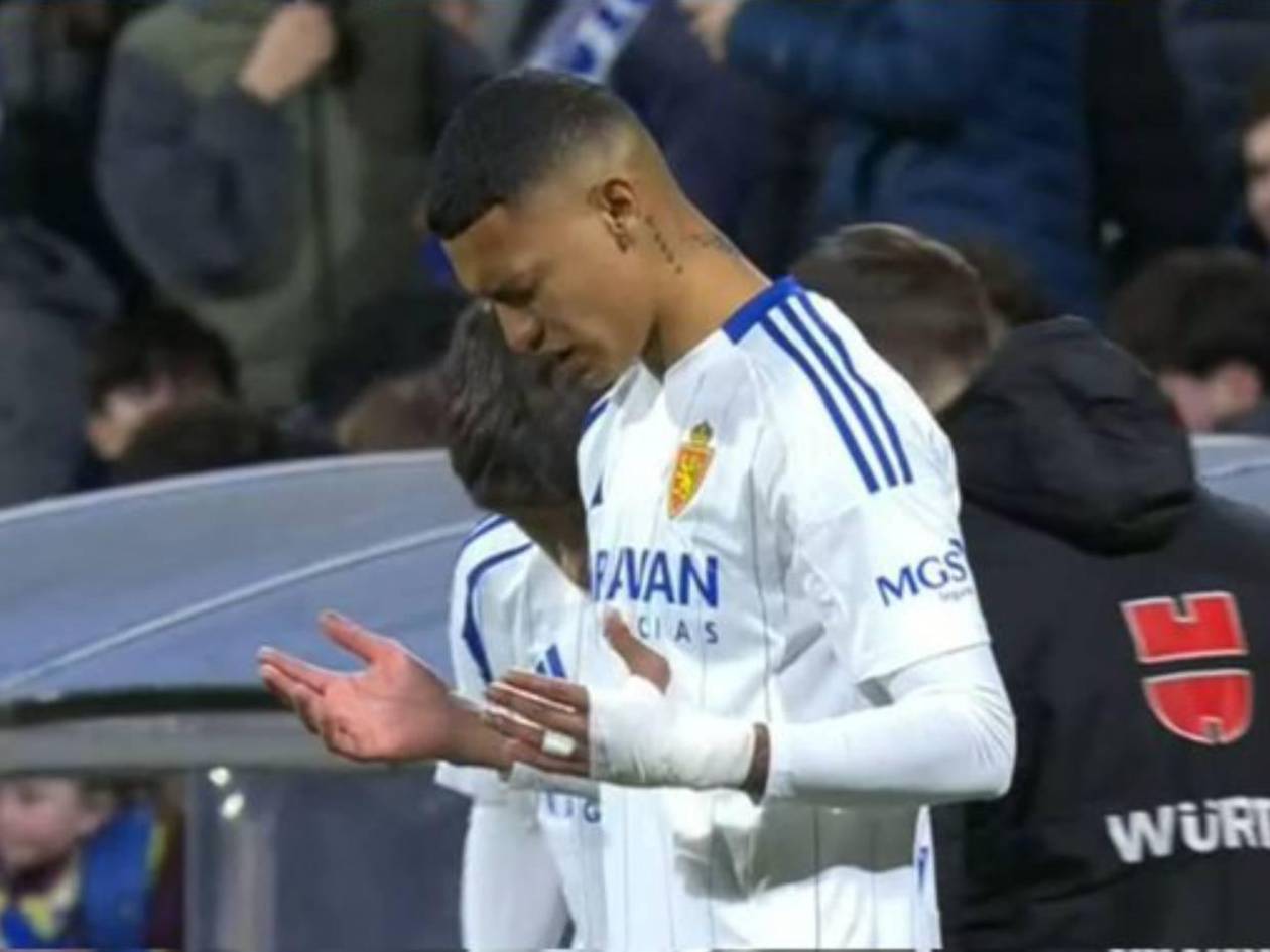 Kervin Arriaga debuta con Real Zaragoza con empate ante el Tenerife