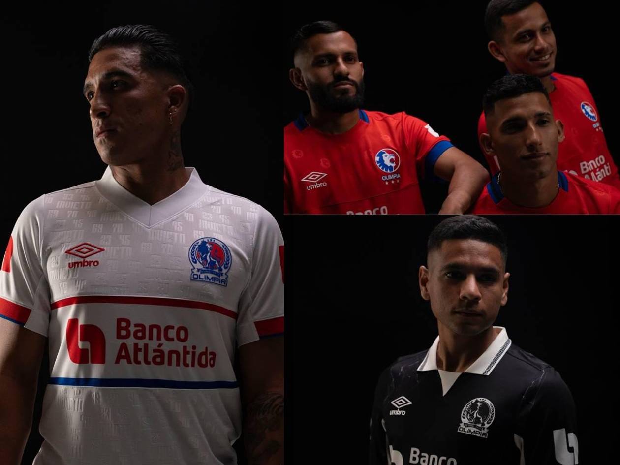 Son una belleza: Olimpia presenta sus nuevas camisetas para la temporada 2025/2026
