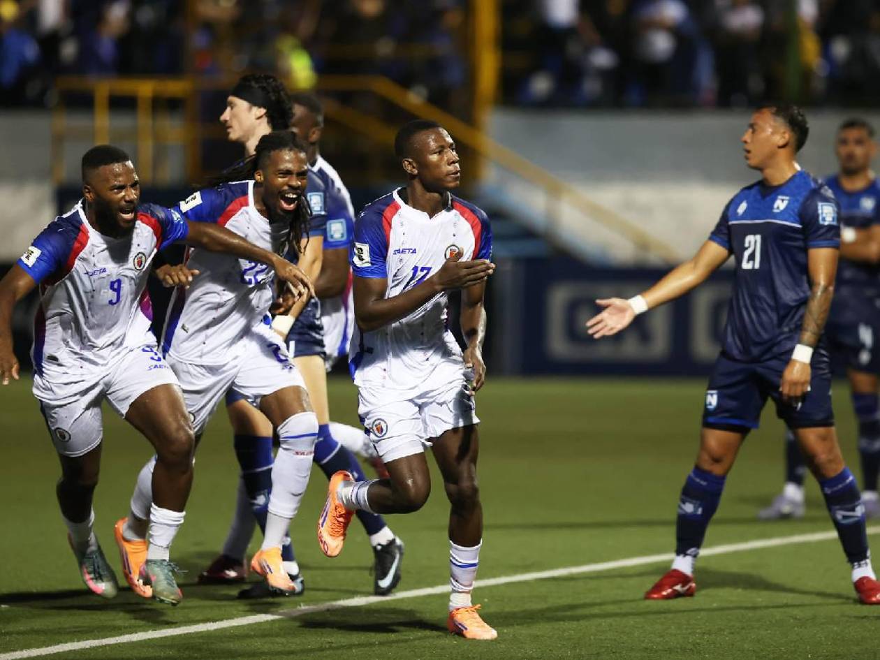 Haití goleó a Nicaragua y mete presión por la cima del grupo de Honduras en la Eliminatoria