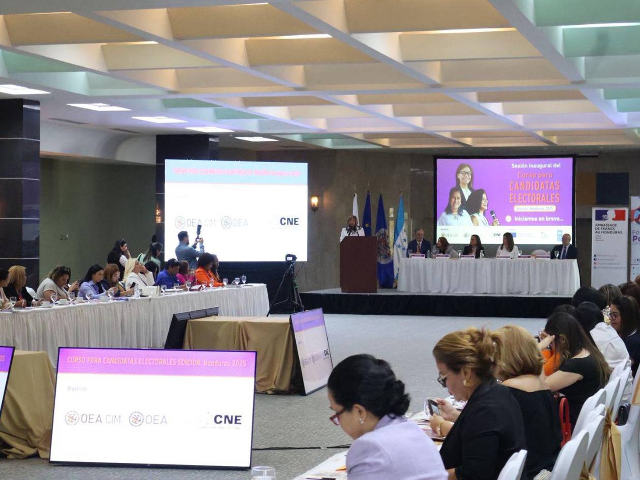 CNE y OEA inauguran capacitación política para aspirantes a elecciones 2025