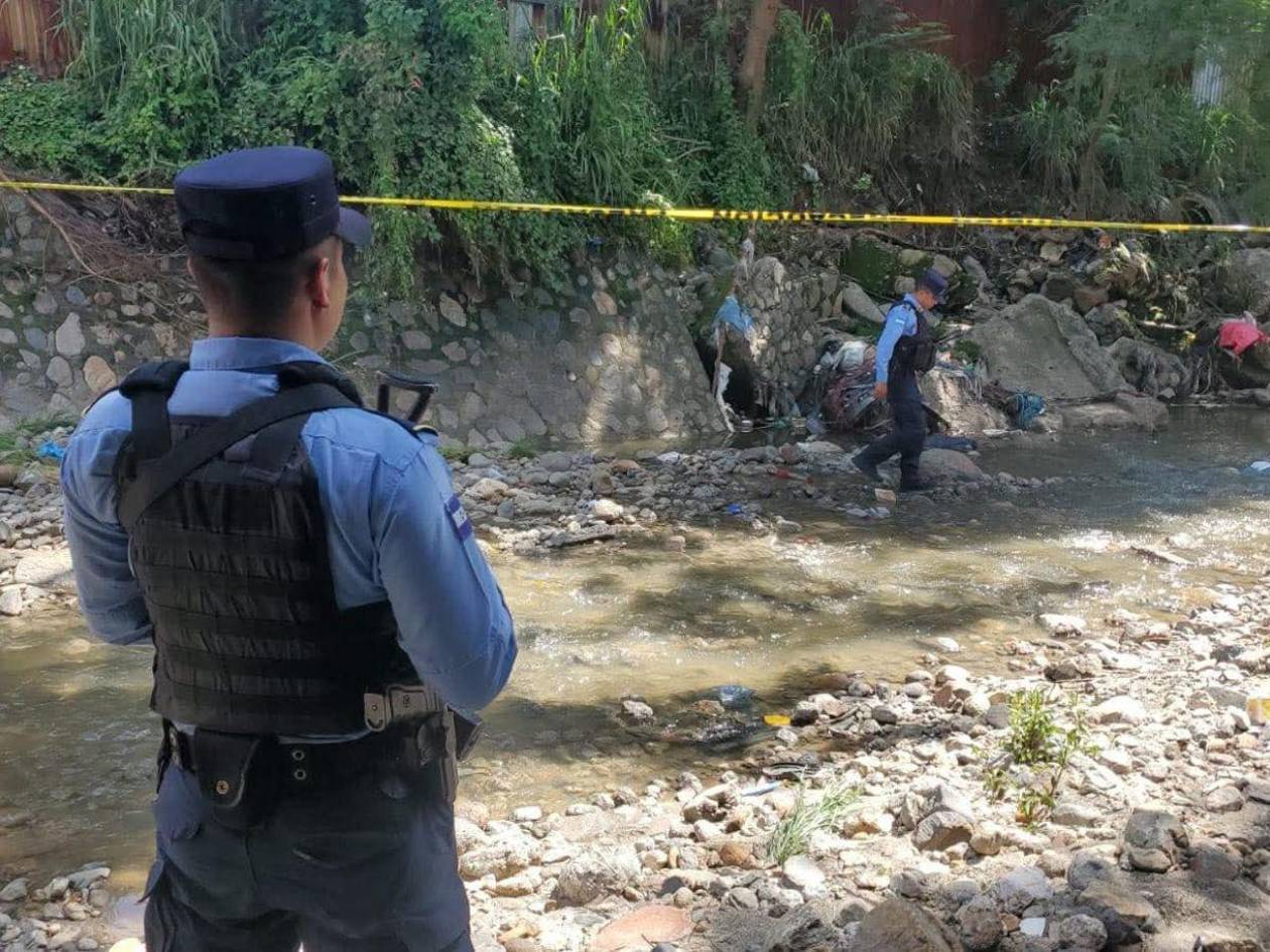 Hallan restos en quebrada de San Pedro Sula; investigan si son humanos