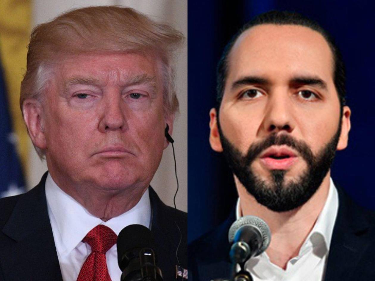 ¿De qué hablaron Donald Trump y Nayib Bukele a través de  una llamada?