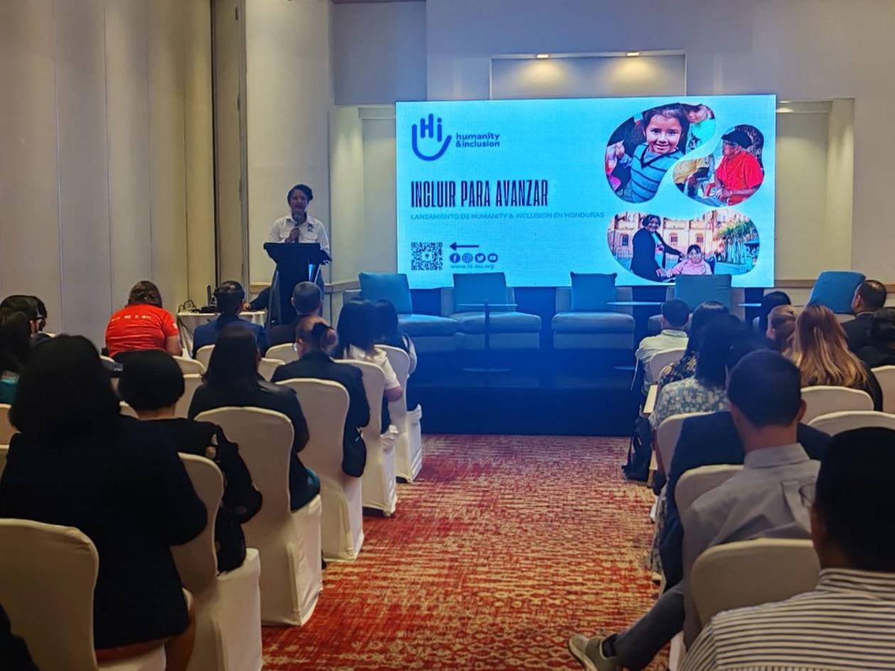 La organización Humanity & Inclusion regresa e inaugura oficina en Honduras