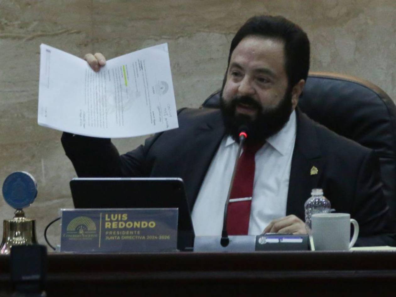 Denuncian a Luis Redondo ante el Conadeh por no dar trámite a renuncia de Ana Paola Hall