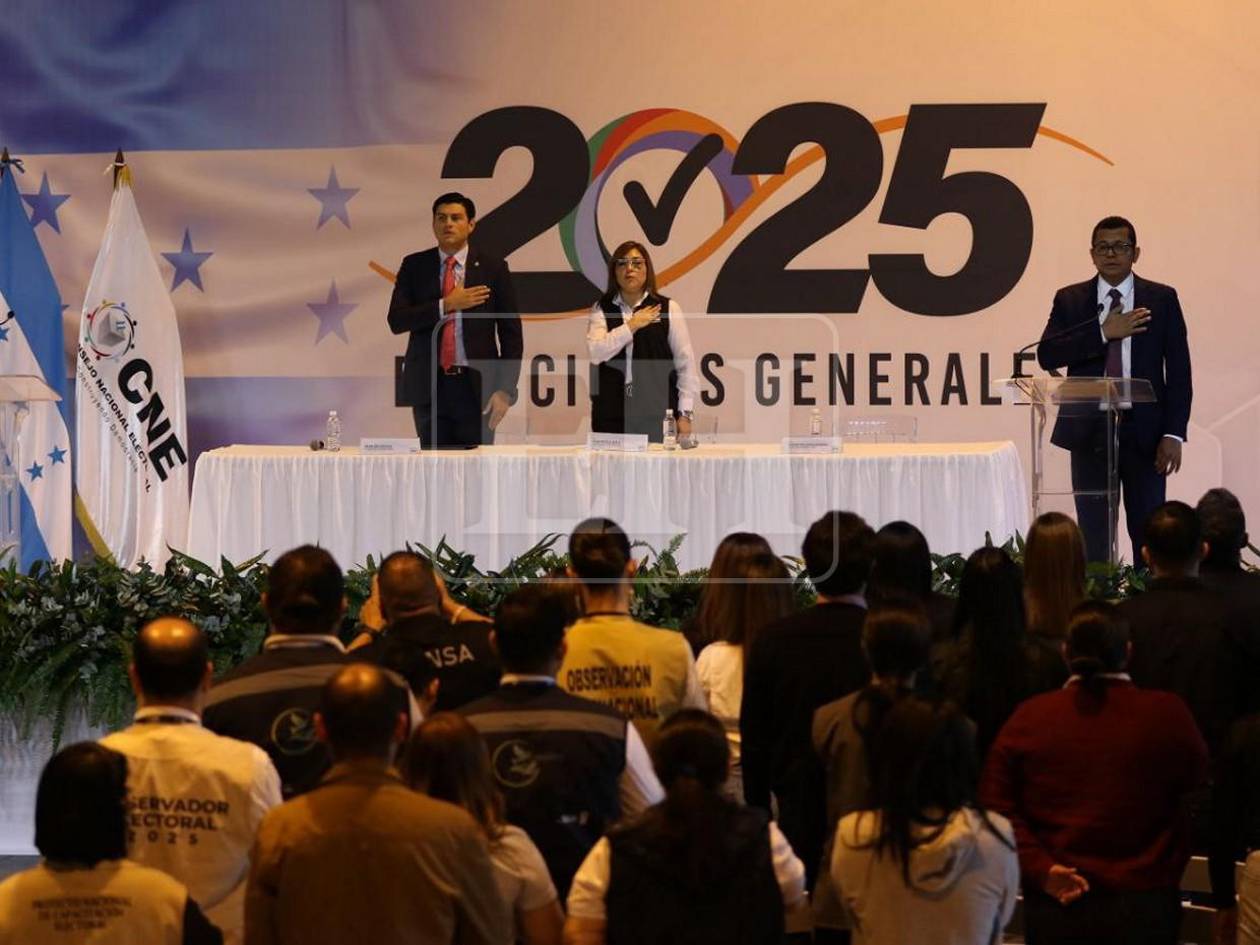 Con banderillazo inicial, CNE apertura las elecciones generales en Honduras 2025