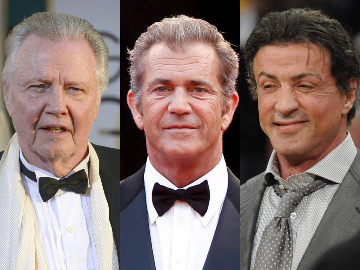 Trump designa a Sylvester Stallone, Mel Gibson y Jon Voight como sus representantes en Hollywood