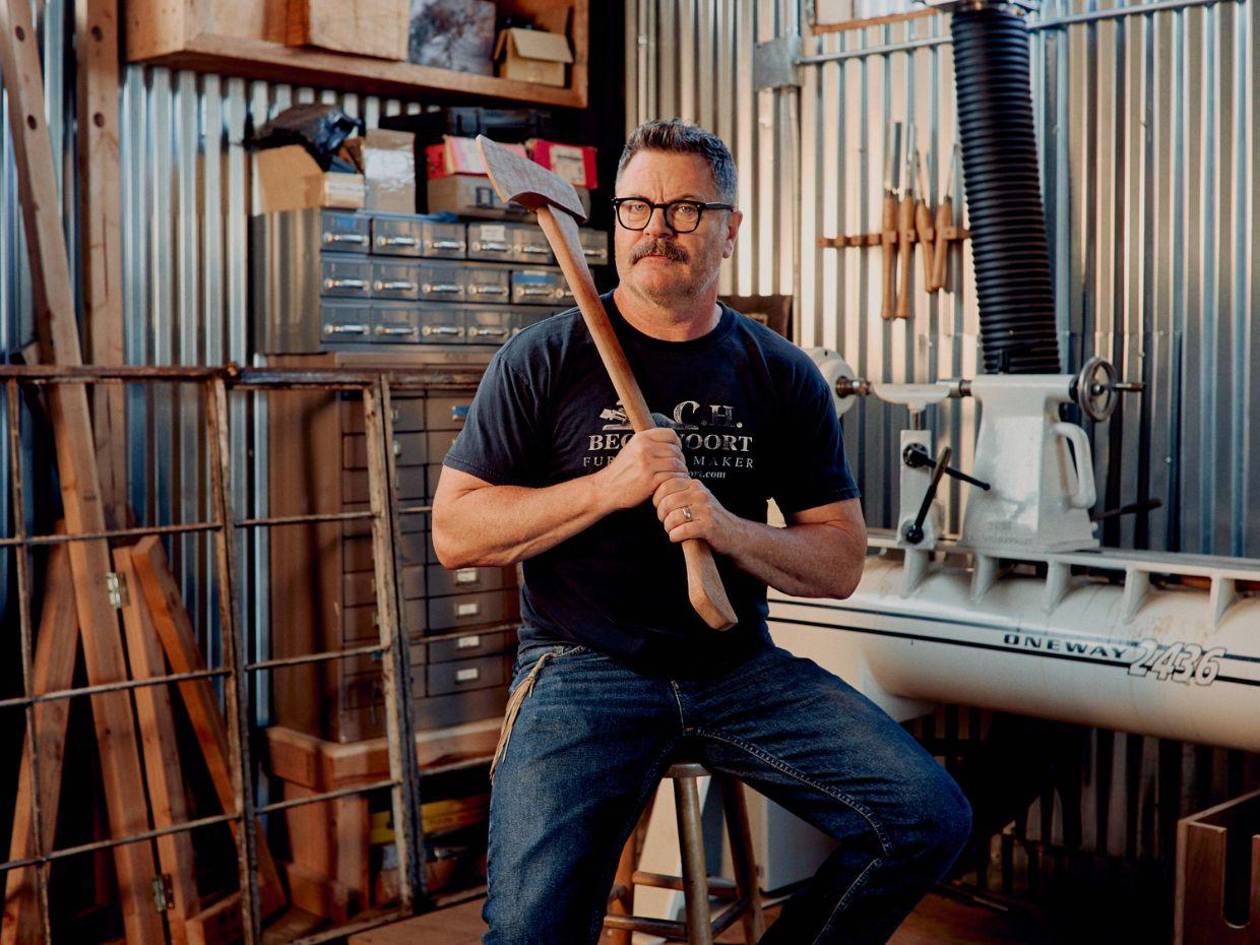 Nick Offerman deja atrás al “hombre rudo” y consolida su faceta de actor serio