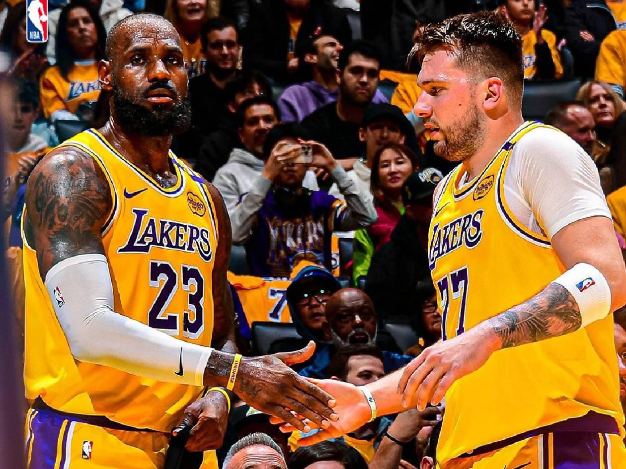Debut magistral de Luka Doncic  con los Lakers de LeBron James