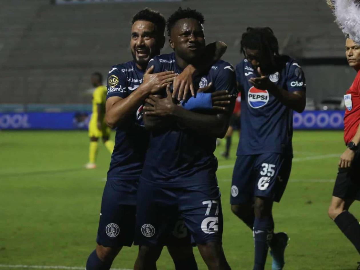 Motagua pega primero en semifinal de ida an Real España con gol de Carlos Mejía