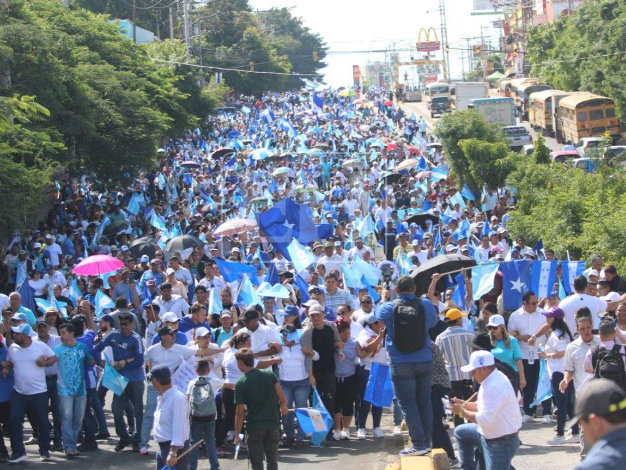 ¿Qué calles serán afectadas por la movilización convocada por el Partido Nacional en Tegucigalpa?