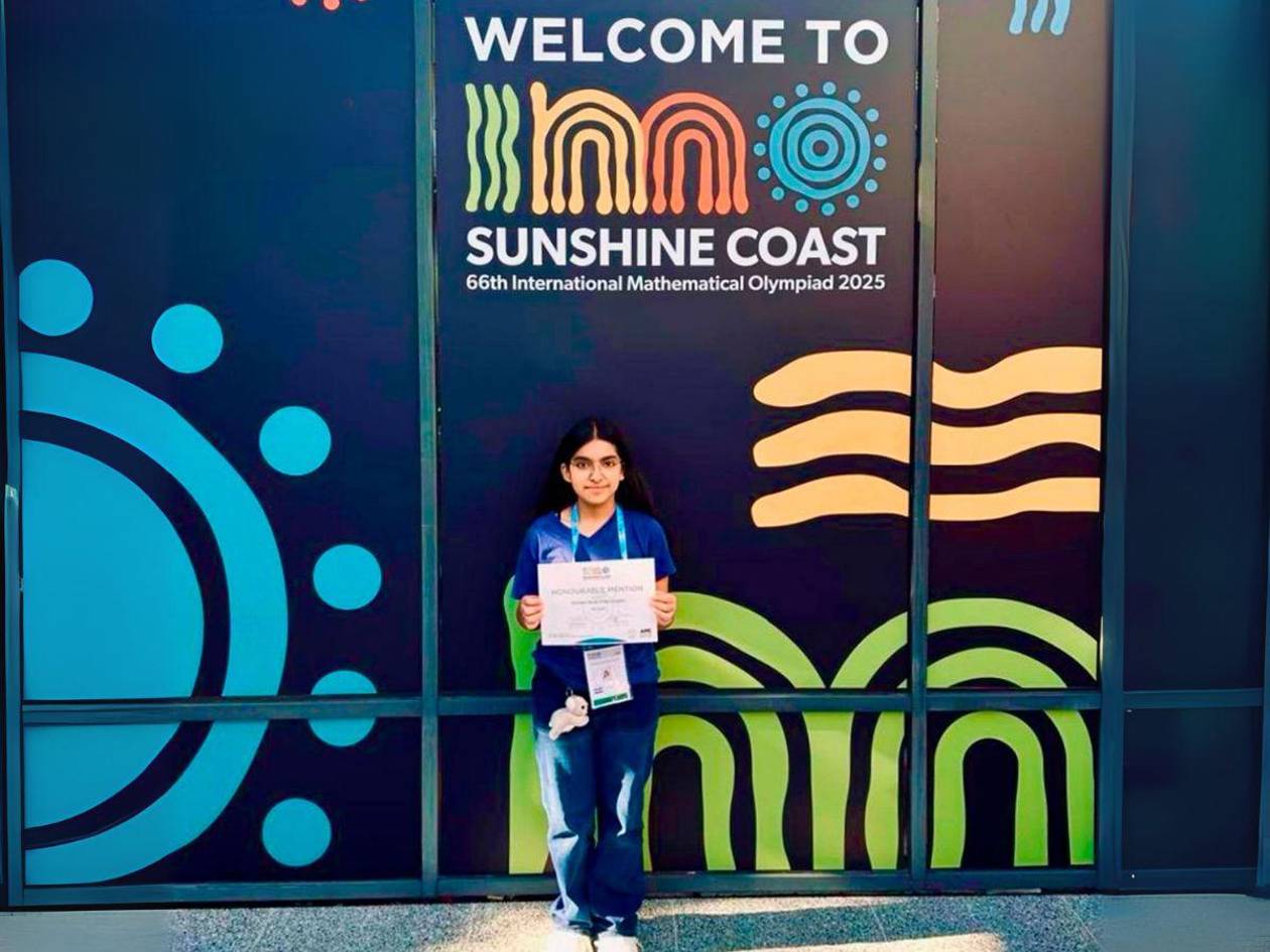 Joven hondureña obtiene Mención Honorífica en Olimpiada Int. de Matemáticas en Australia
