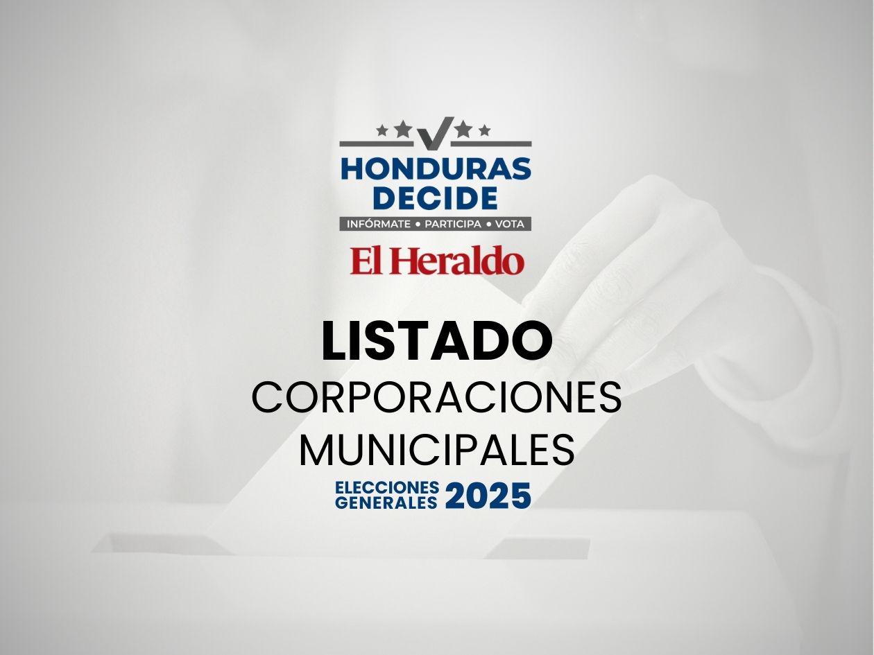 Listado de alcaldes: así quedan conformadas las corporaciones municipales