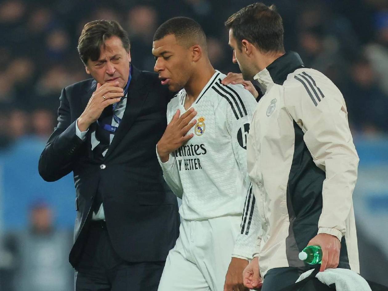 Real Madrid confirma dura noticia con lesión de Mbappé: Este es el tiempo que estará de baja