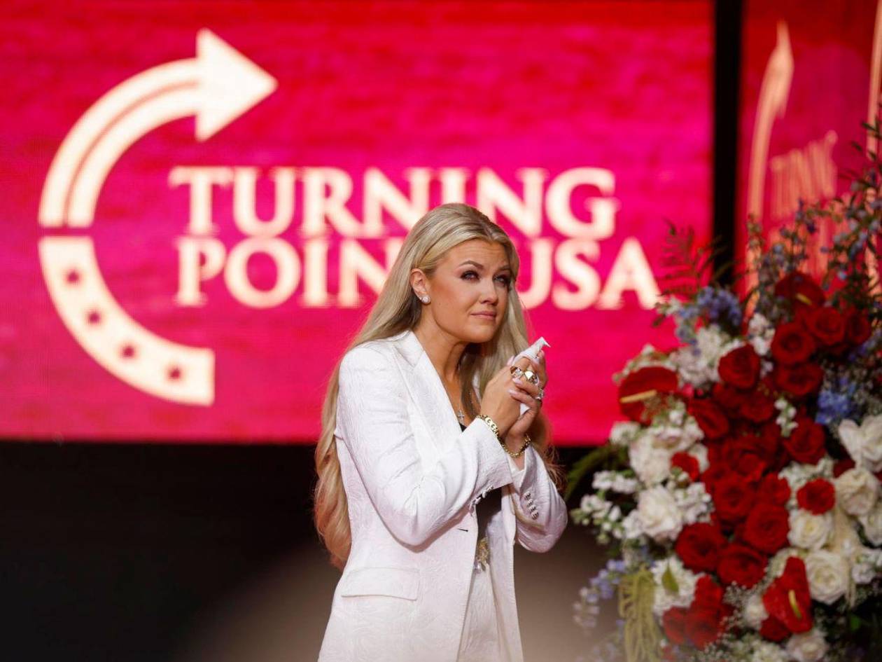 Erika Kirk, viuda de Charlie Kirk, perdona al asesino del activista: “es lo que hizo Cristo