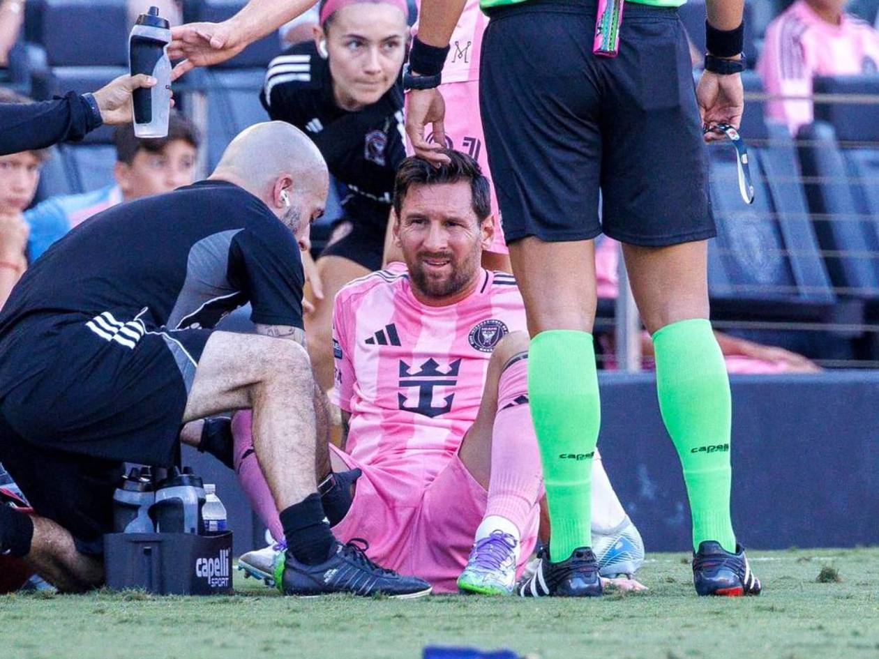 Inter Miami recibe mala noticia con respecto a lesión de Messi para juego ante Pumas