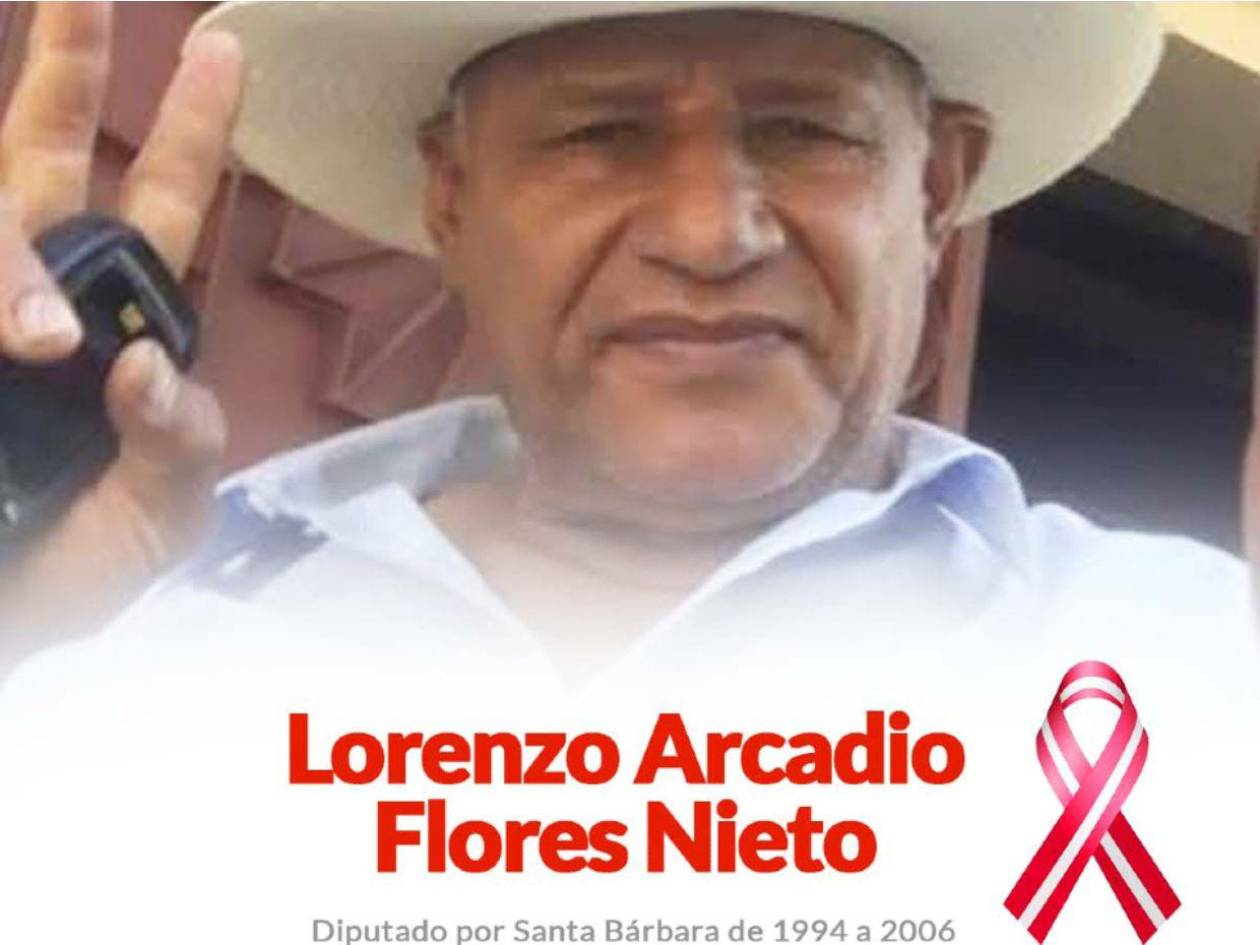Fallece el exdiputado liberal, Lorenzo Flores, en Las Vegas, Santa Bárbara