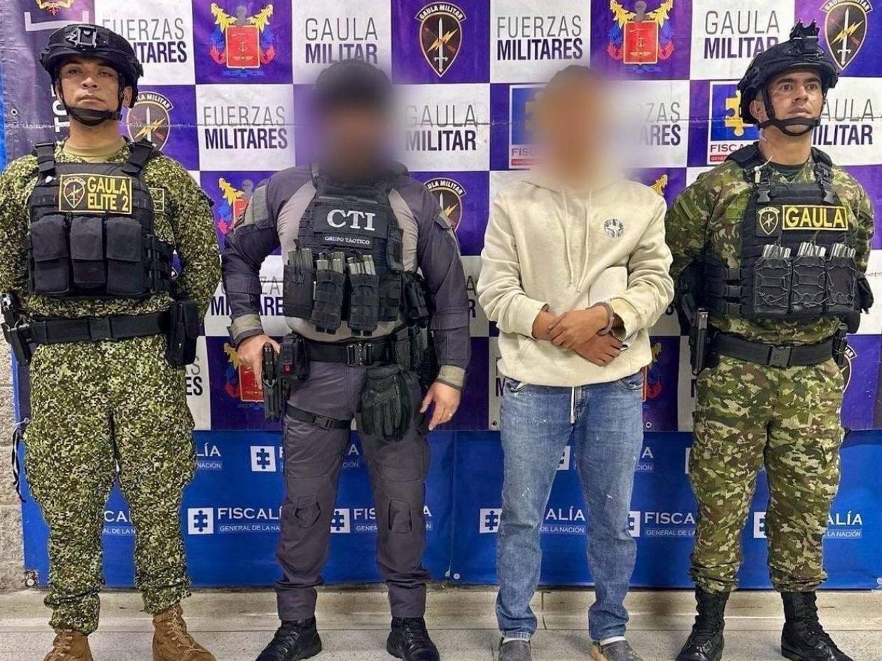 Capturan en Colombia a Nilson Sneyder Vásquez por lavado de activos